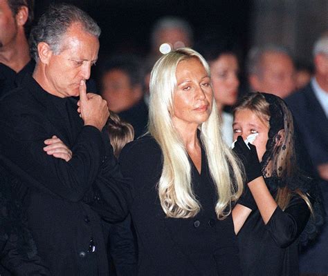 santo versace sposo|donatella versace and daughter.